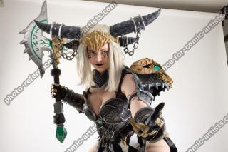 Cori Sindragosa Fighting Pose With Axe 10
